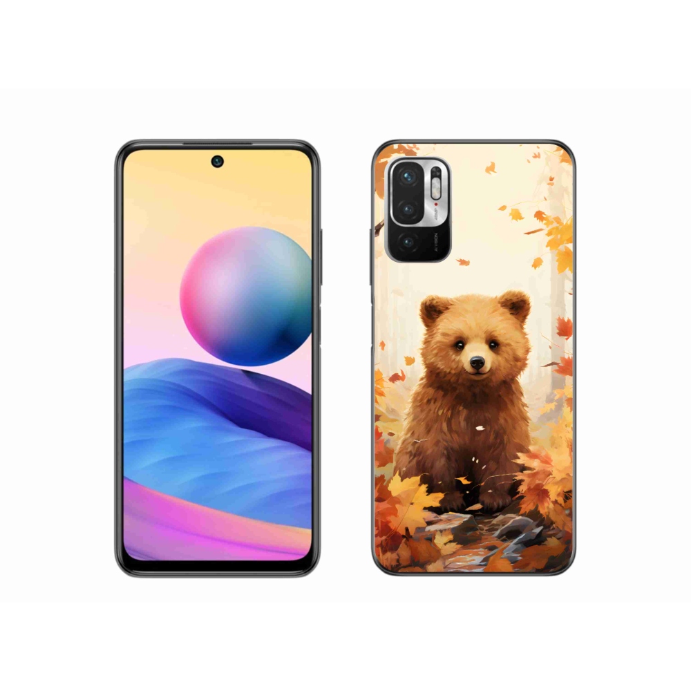 Gelový kryt mmCase na Xiaomi Poco M3 Pro/5G - medvěd v lese