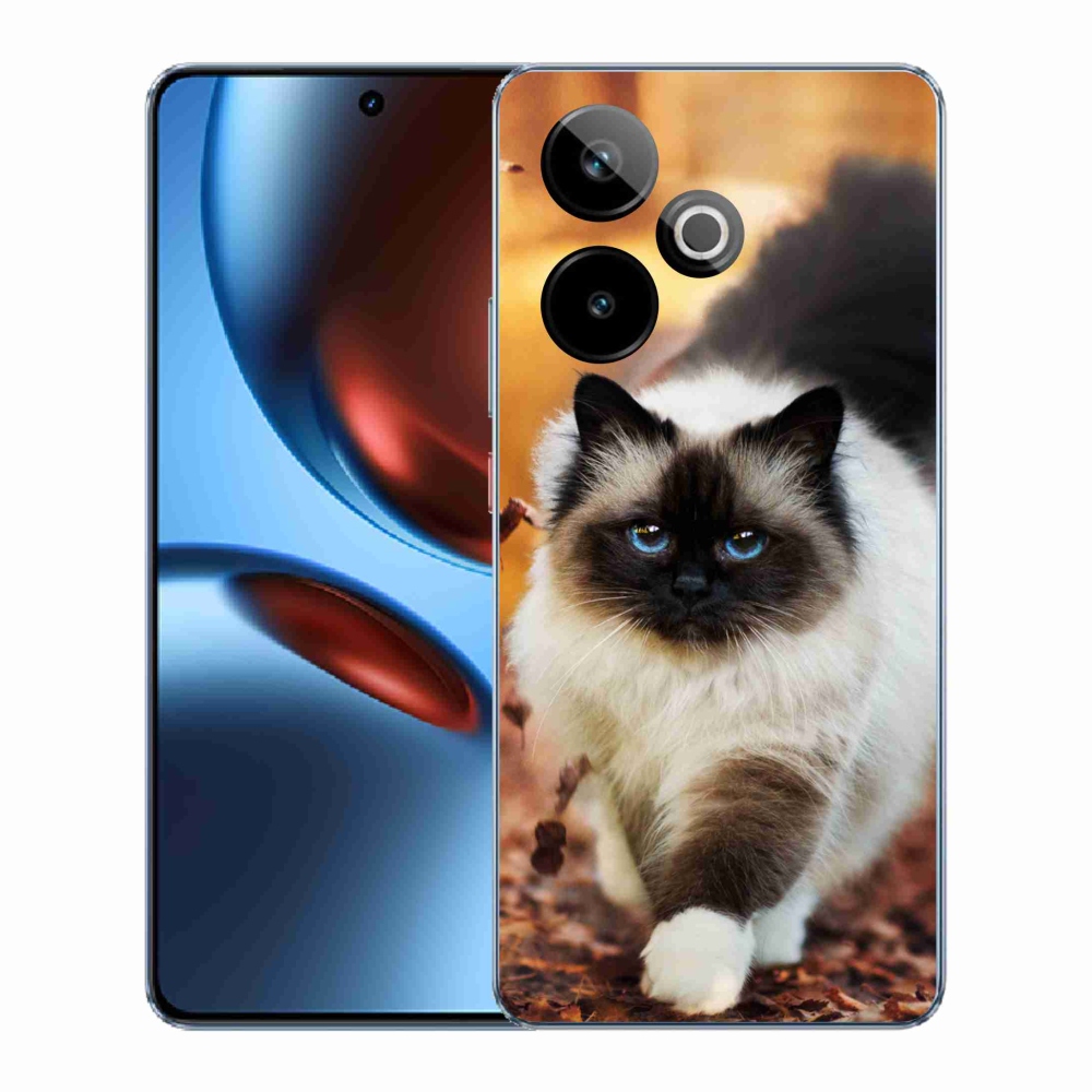 Gelový kryt mmCase na Realme GT 7 5G/GT 7T 5G - kočka