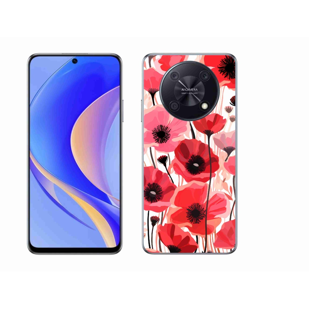 Gelový kryt mmCase na Huawei Nova Y90 - vlčí mák 1