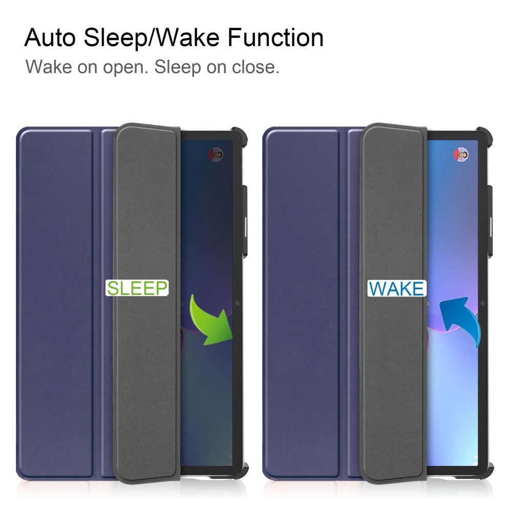 Case chytré zavírací pouzdro na Lenovo Tab P11 Pro (2.Gen) - tmavěmodré