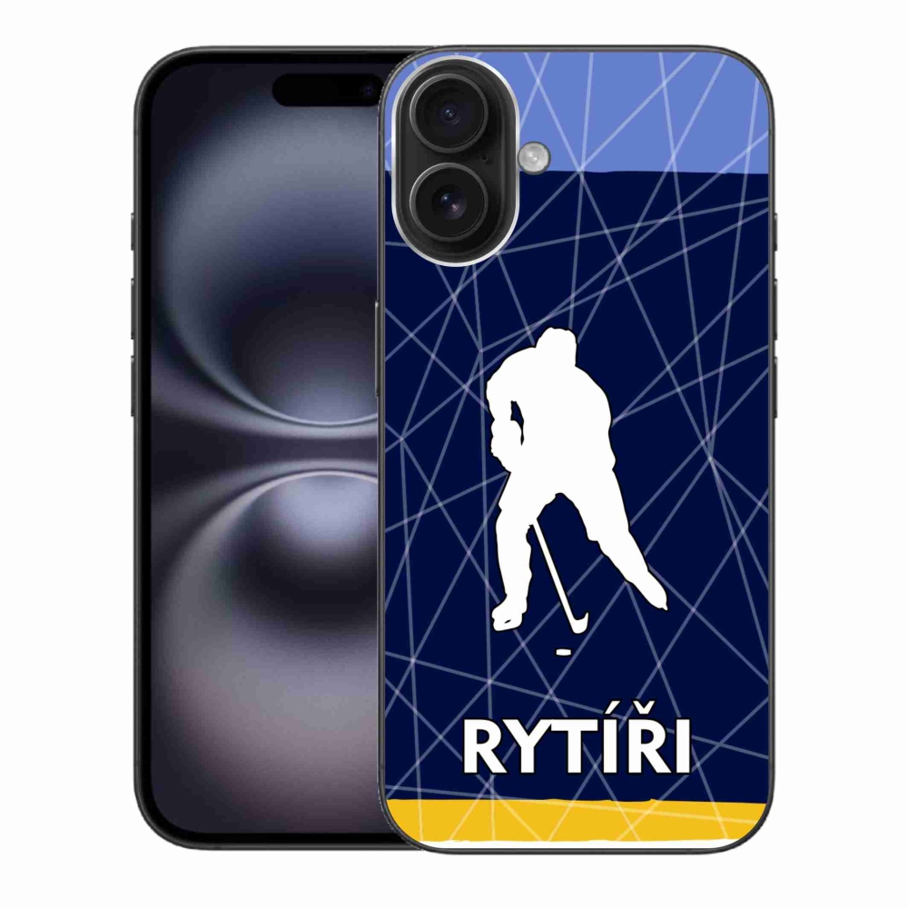 Gelový kryt mmCase na iPhone 16 Plus - Rytíři