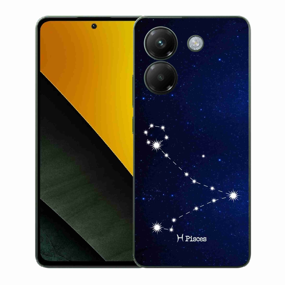 Gelový kryt mmCase na Xiaomi Poco M7 Pro 5G - souhvězdí Ryby