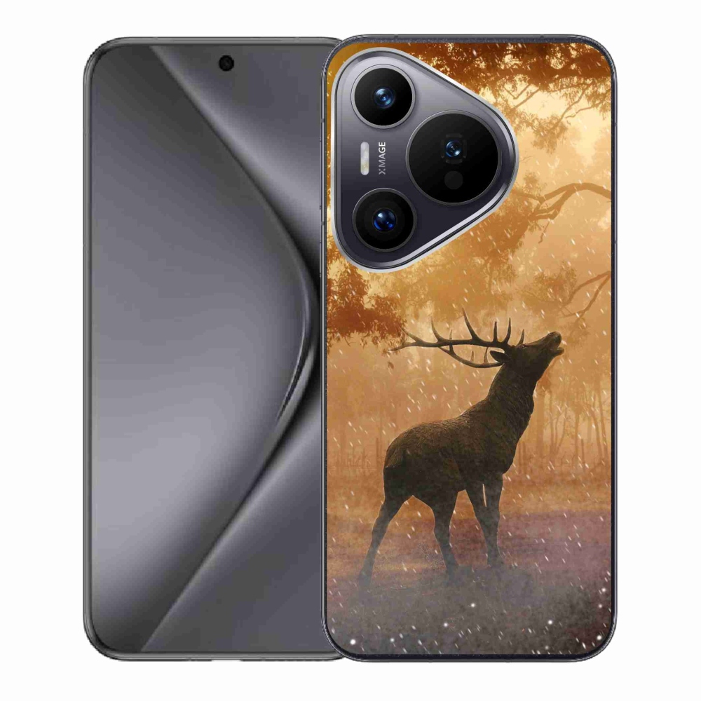 Gelový kryt mmCase na Huawei Pura 70 - jelen v říji