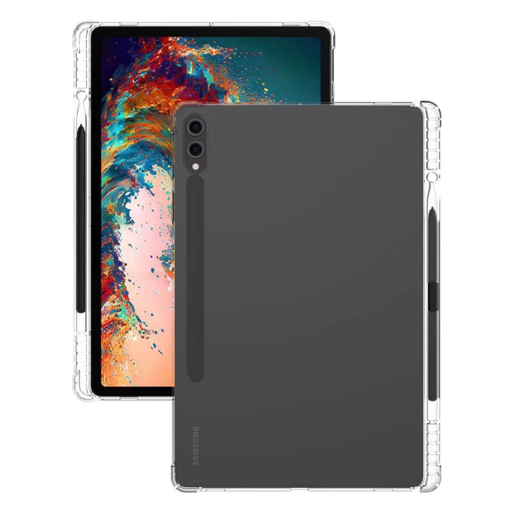 Průhledný gelový obal na Samsung Galaxy Tab S9 Ultra/Tab S10 Ultra - průhledný