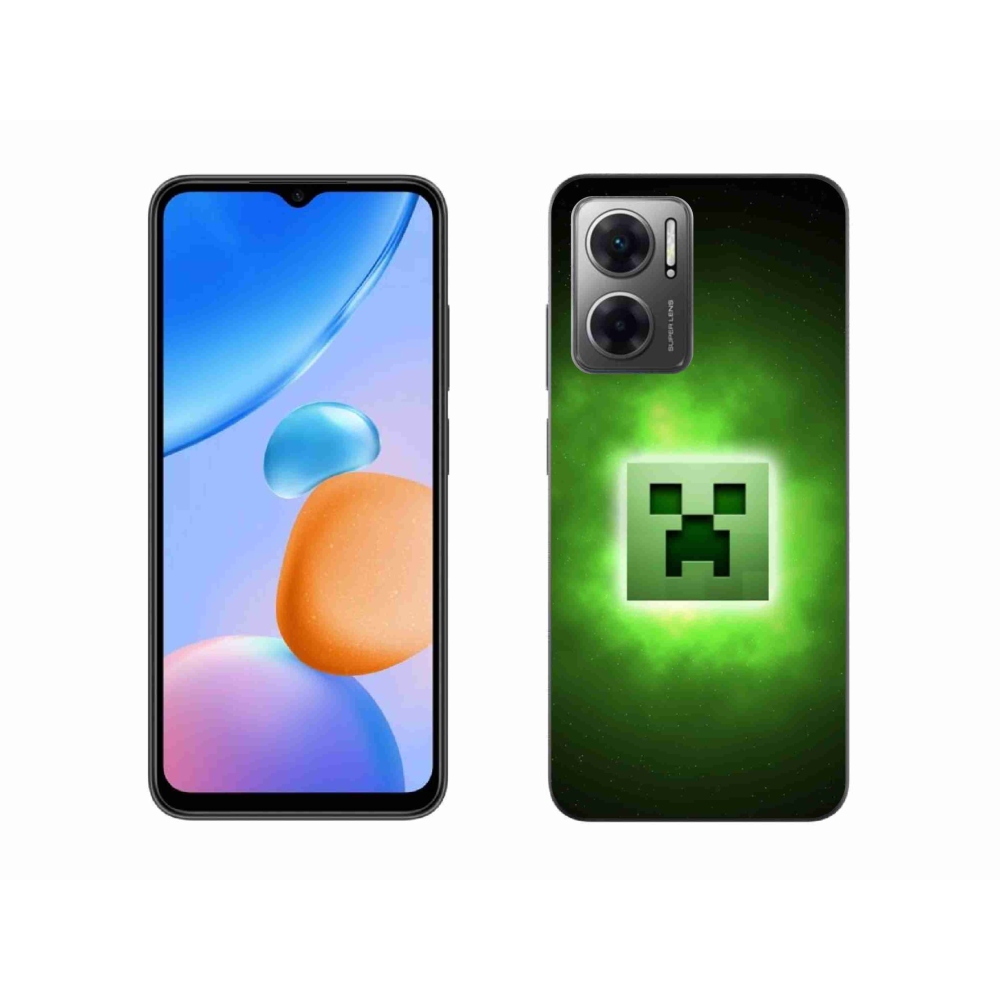 Gelový kryt mmCase na Xiaomi Redmi 10 5G - minecraft