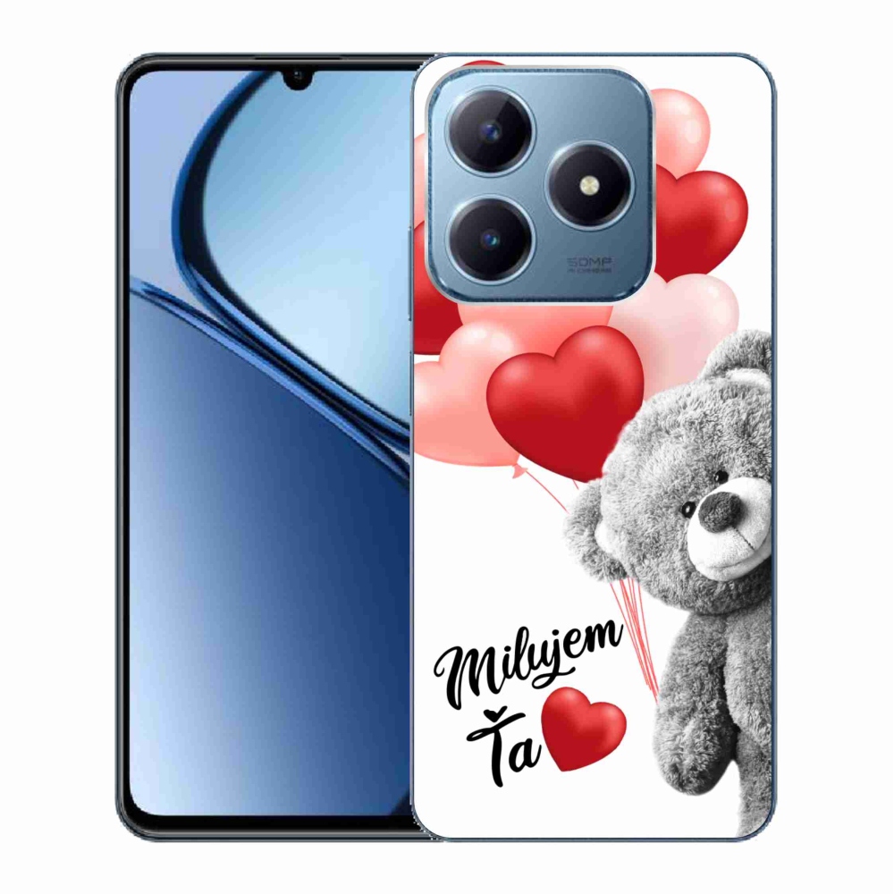 Gelový obal mmCase na Realme C63 - milujem Ťa sk