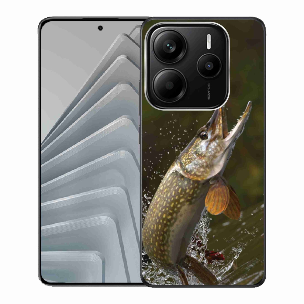Gelový kryt mmCase na Xiaomi Redmi Note 14 5G - štika