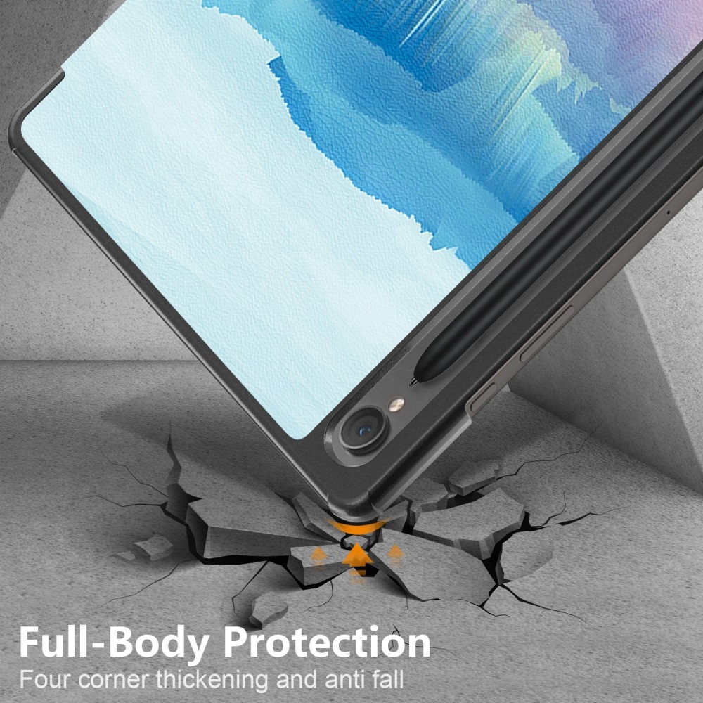 Print chytré zavírací pouzdro na Samsung Galaxy Tab S9 FE/Tab S10 FE - abstraktní vzor
