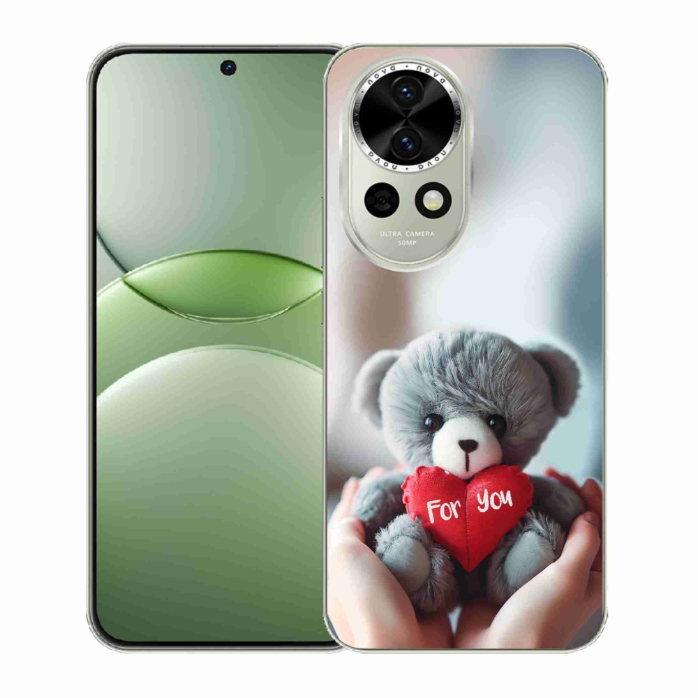 Gelový kryt mmCase na Huawei Nova 13 5G - medvídek pro zamilované