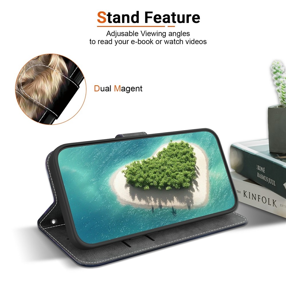 Versatile knížkové pouzdro na Xiaomi 15T - lev