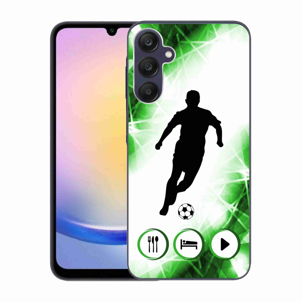 Gelový kryt mmCase na Samsung Galaxy A25 5G - fotbalista