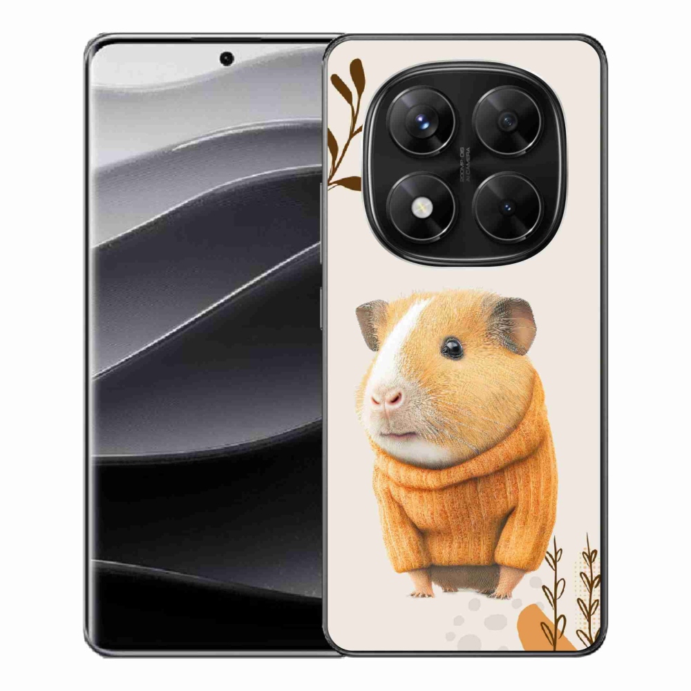 Gelový kryt mmCase na Xiaomi Redmi Note 14 Pro 5G/Poco X7 5G - morče ve svetru