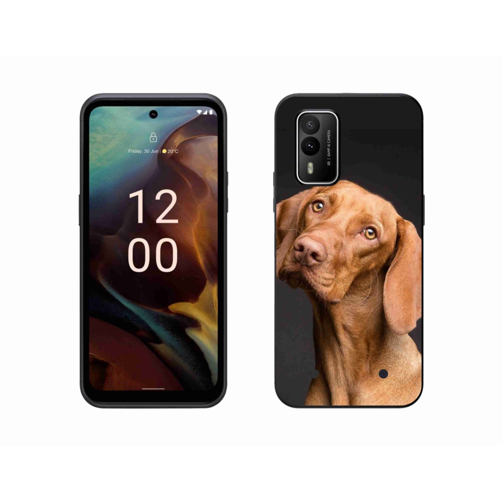 Gelový obal mmCase na Nokia XR21 - maďarský ohař