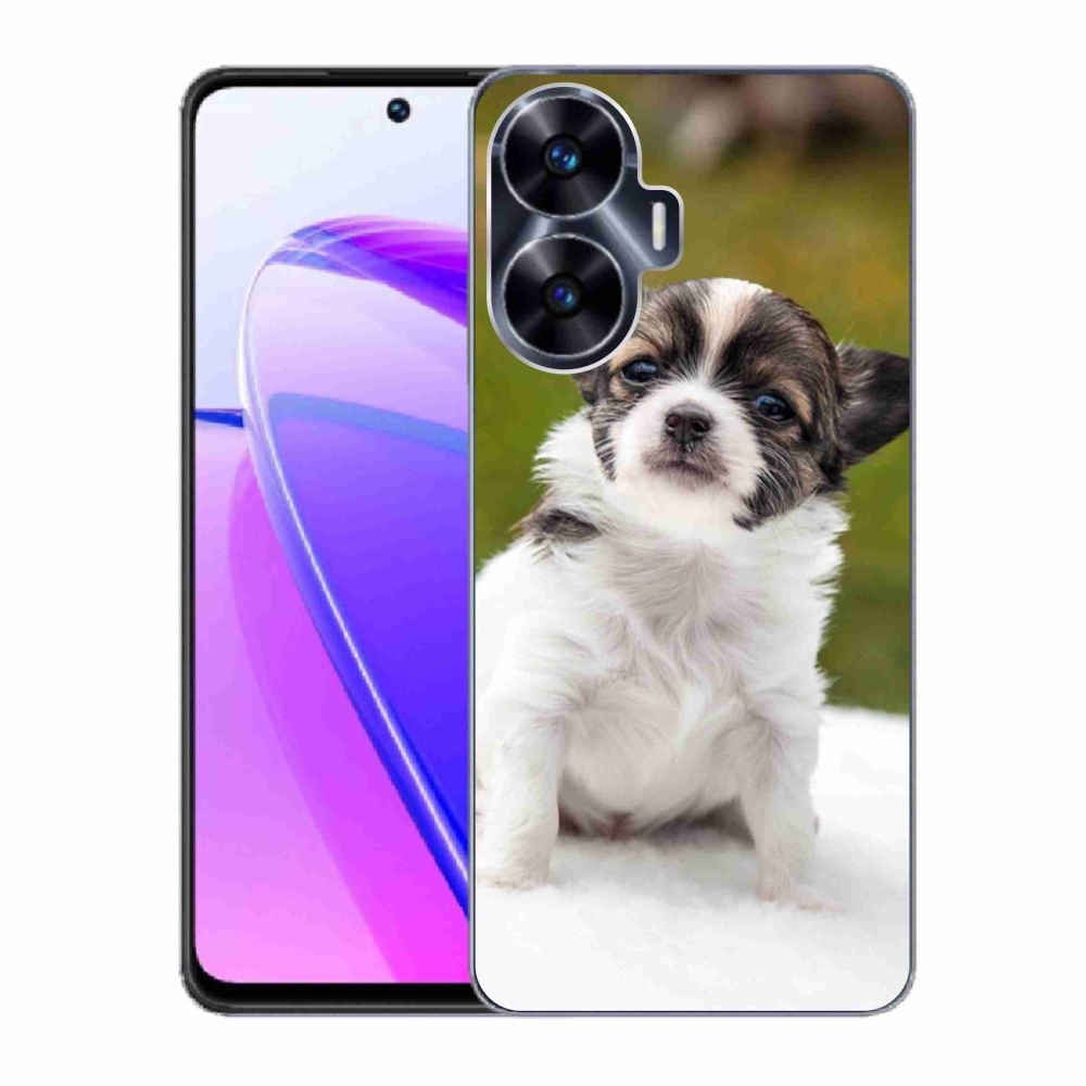 Gelový obal mmCase na Realme C55 - čivava 4