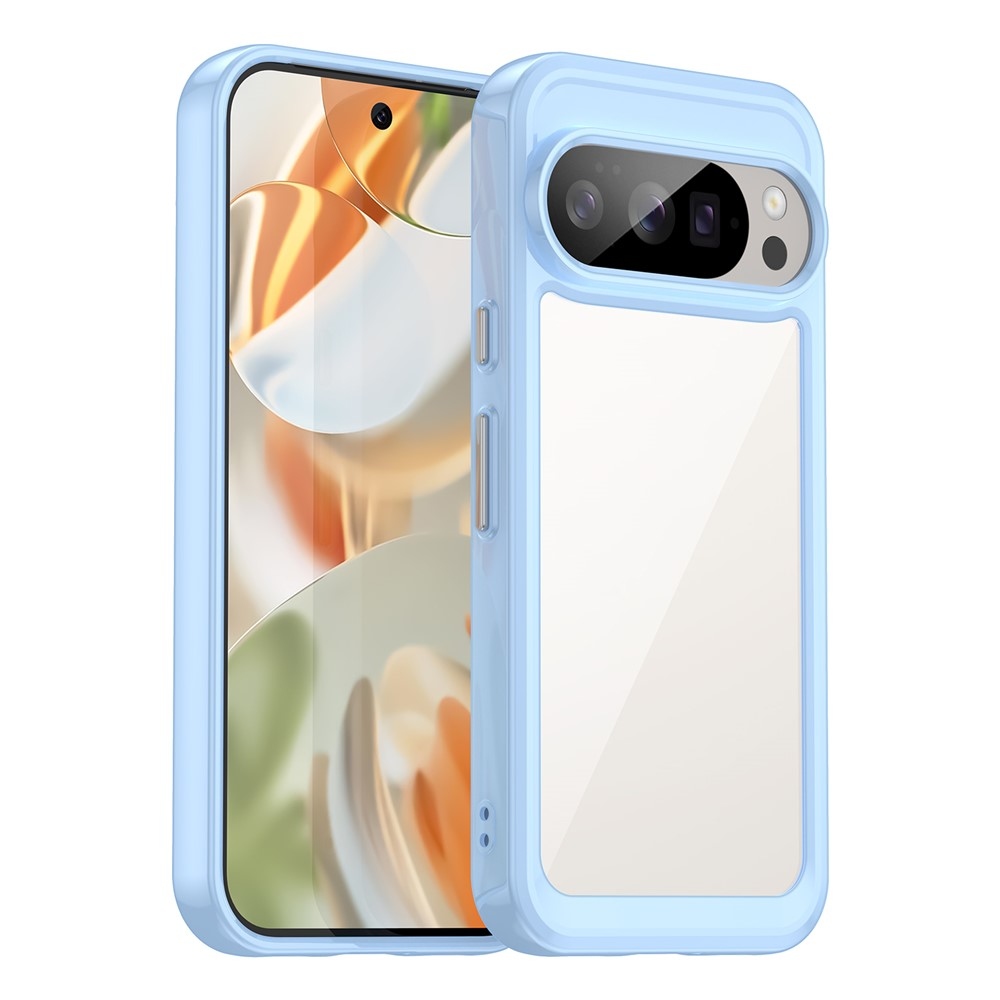 Gelový obal s pevnými zády na Google Pixel 10 Pro/Pixel 10 - modrý