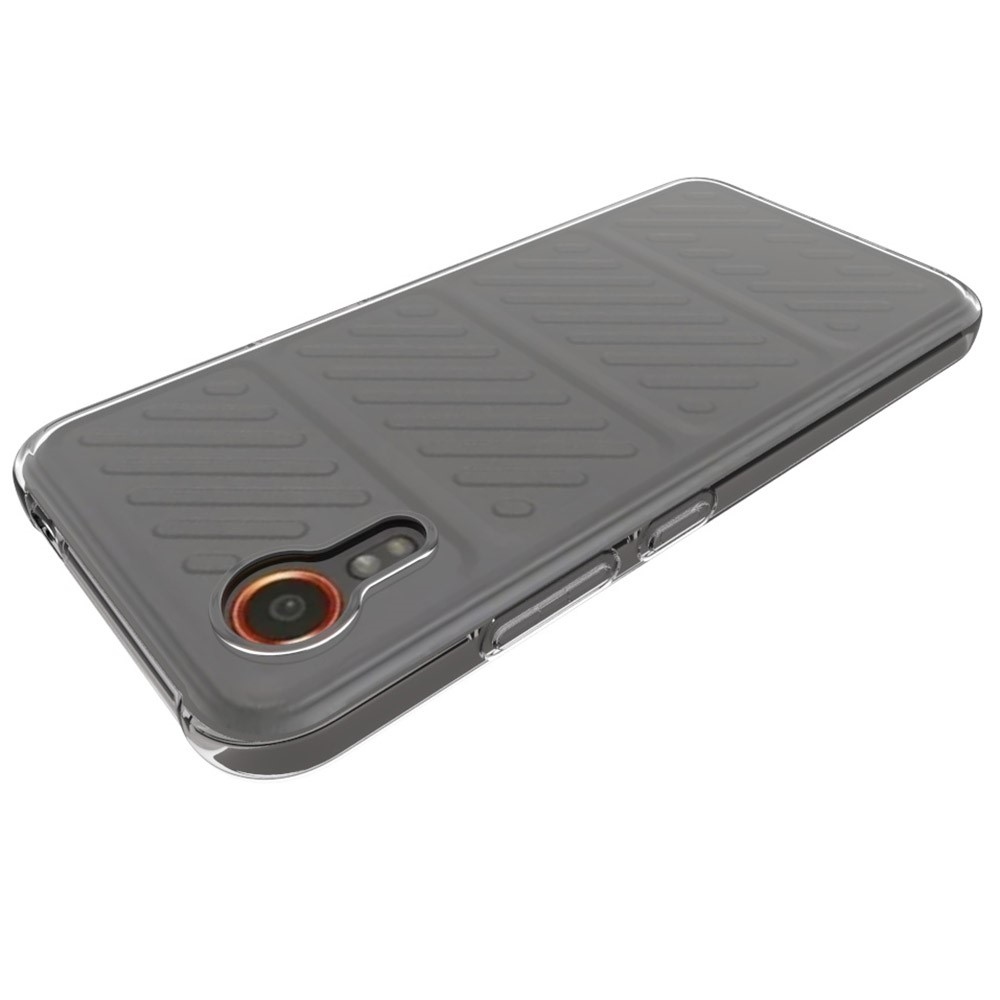 Průhledný gelový obal na Samsung Galaxy Xcover 7 - průhledný