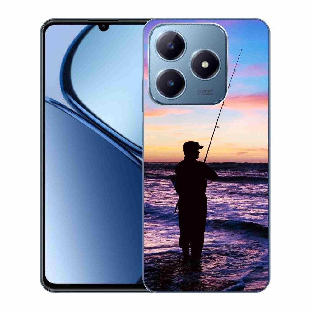 Gelový kryt mmCase na Realme C63 - rybaření 1