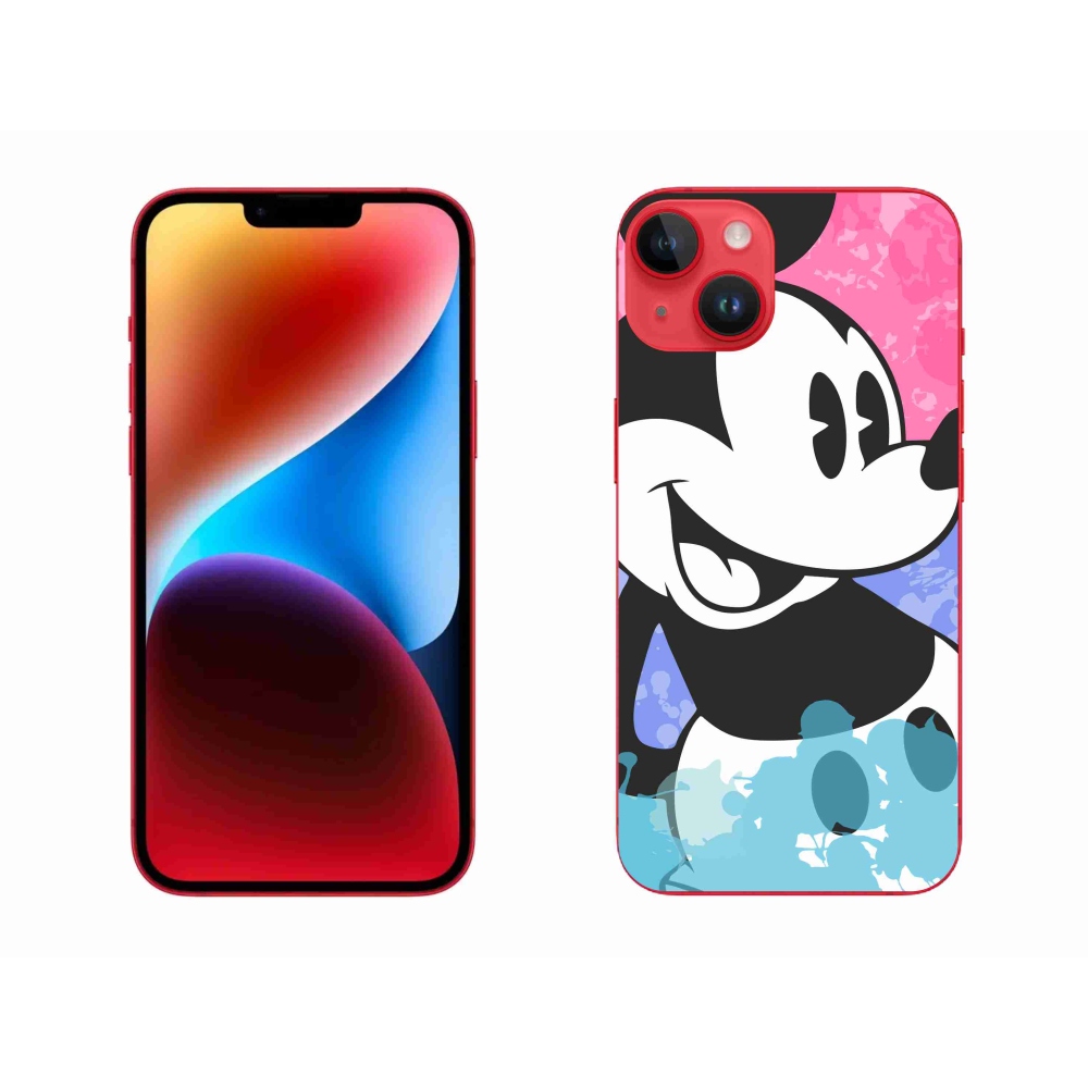 Gelový kryt mmCase na iPhone 14 Plus - mickey mouse