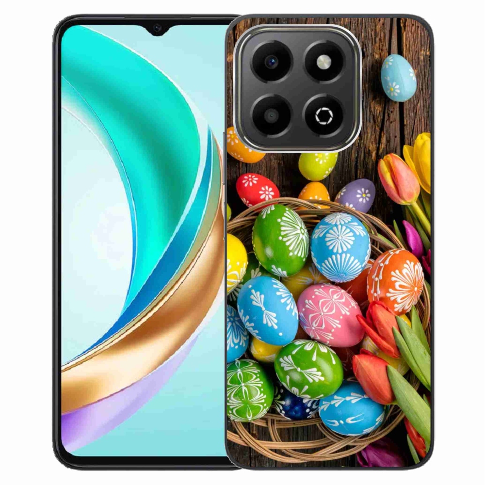 Gelový kryt mmCase na Honor X6b - velikonoční vajíčka