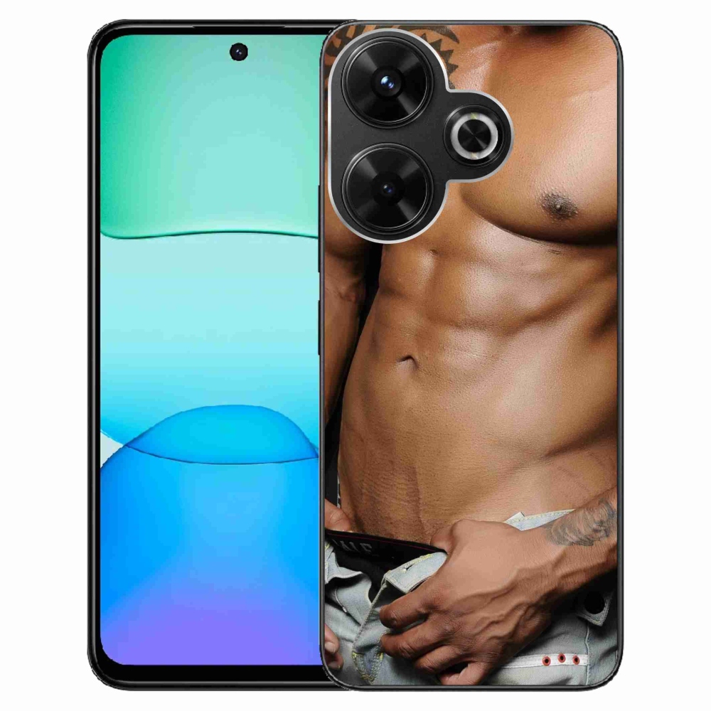 Gelový kryt mmCase na Xiaomi Redmi 13 4G/Poco M6 4G - sexy muž