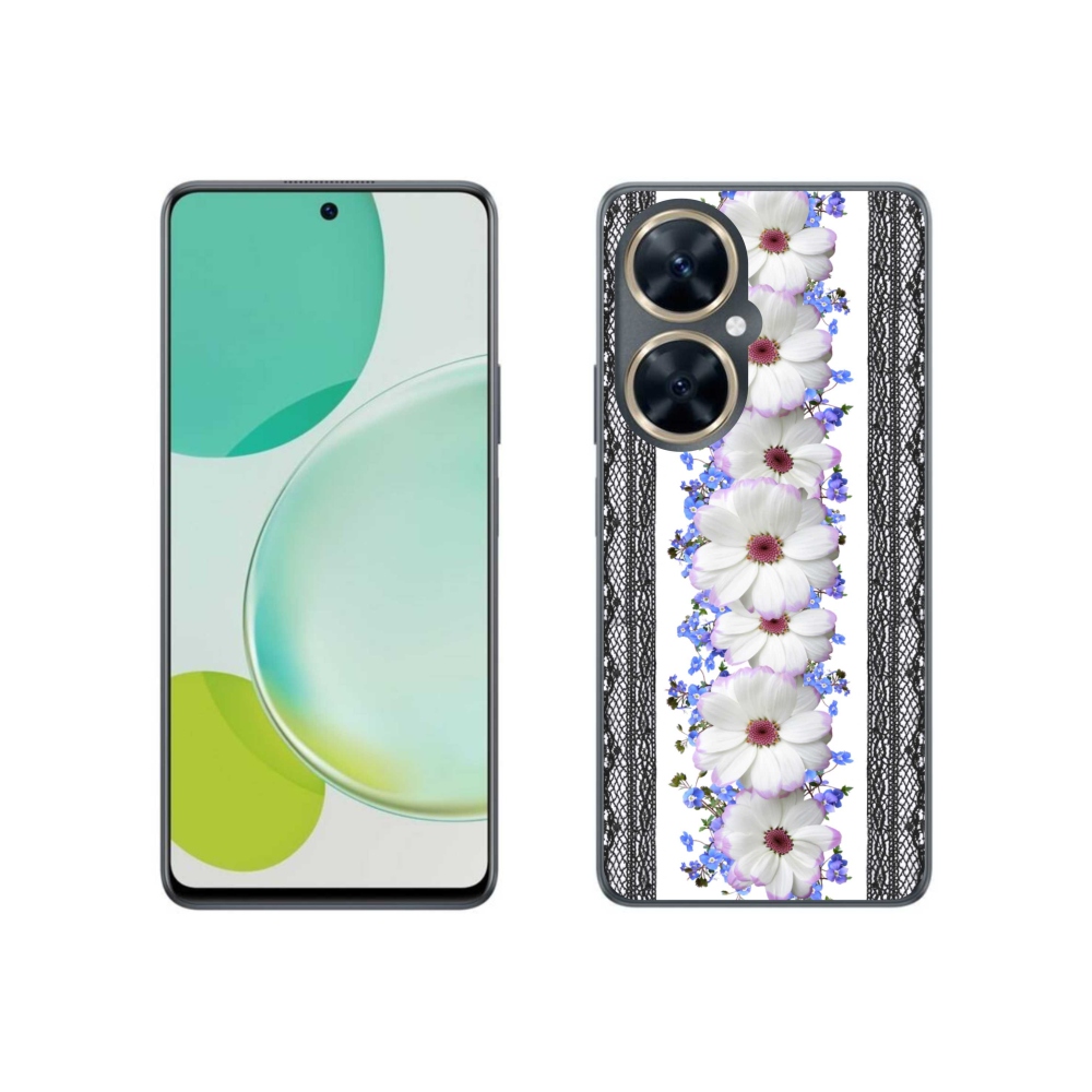 Gelový kryt mmCase na Huawei Nova 11i - květiny 8