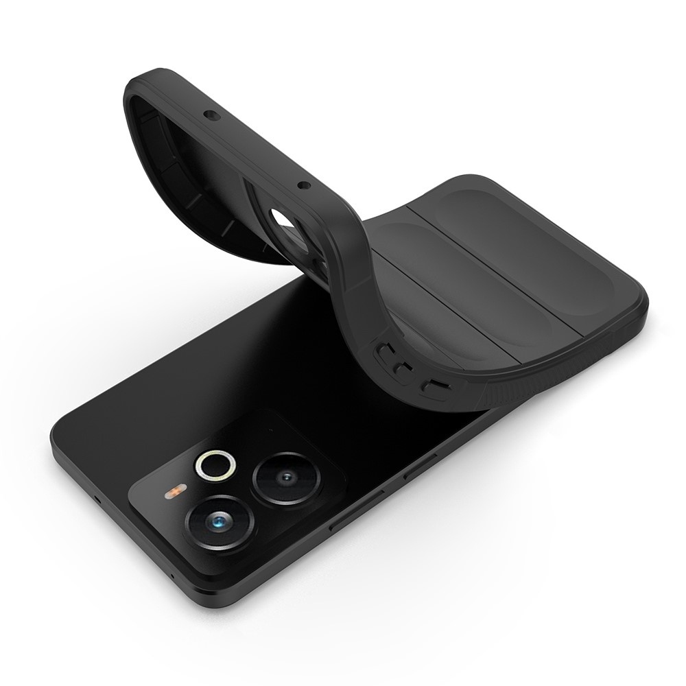 Rugg odolný gelový obal na Realme 14 5G - černý