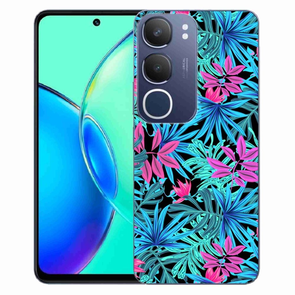 Gelový kryt mmCase na Vivo Y19s - květiny 3