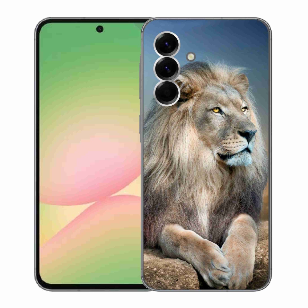 Gelový kryt mmCase na Samsung Galaxy A56 5G - lev 1