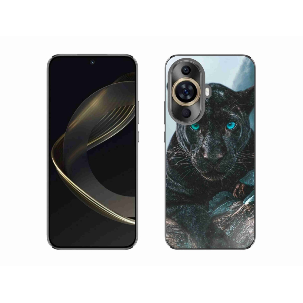 Gelový kryt mmCase na Huawei Nova 11 - černý panter