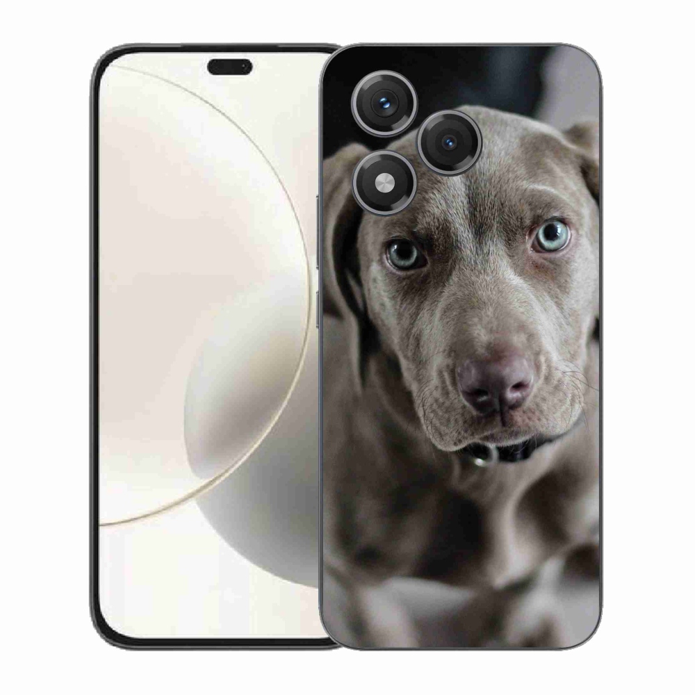Gelový kryt mmCase na Honor 400 Lite - výmarský ohař