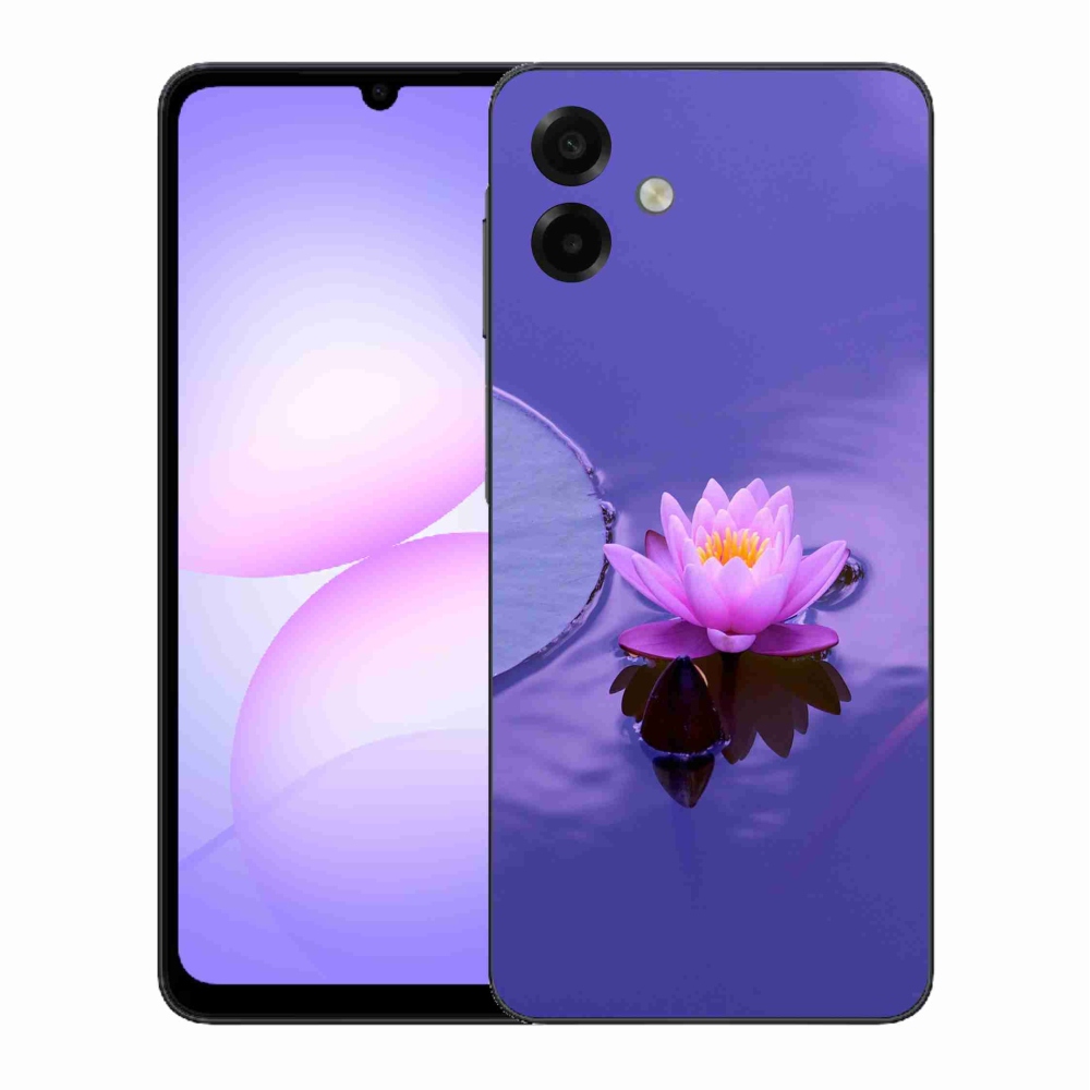 Gelový kryt mmCase na Samsung Galaxy A07 4G - květ na hladině