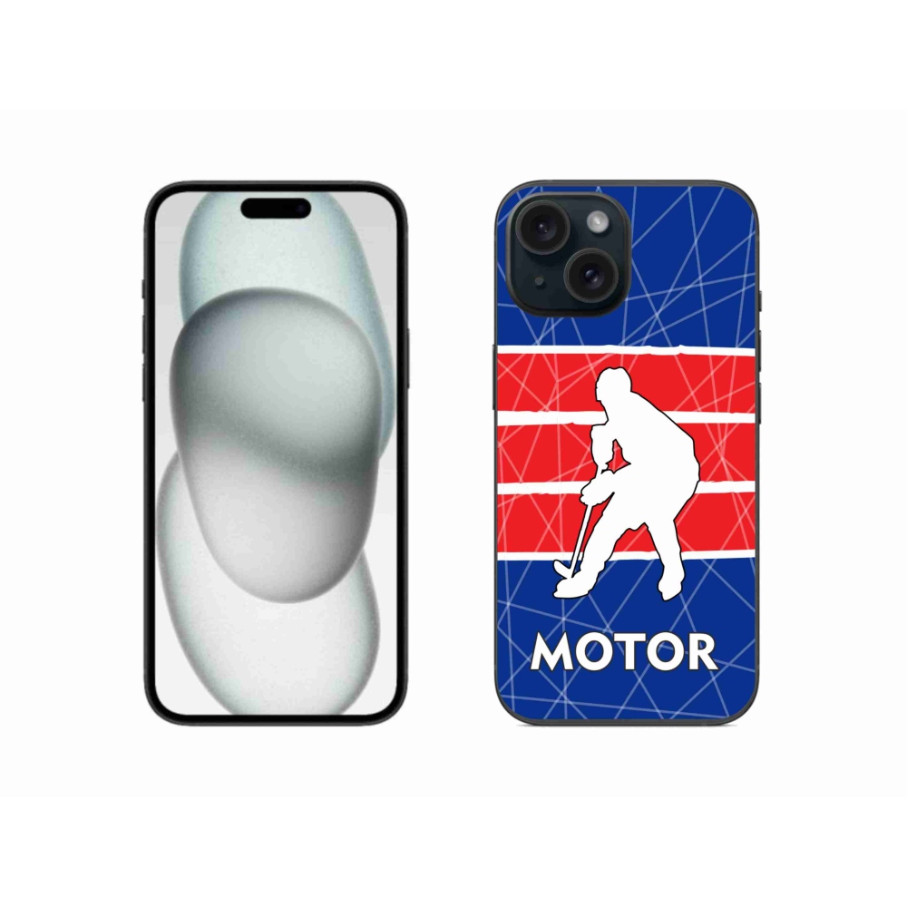 Gelový kryt mmCase na iPhone 15 - Motor