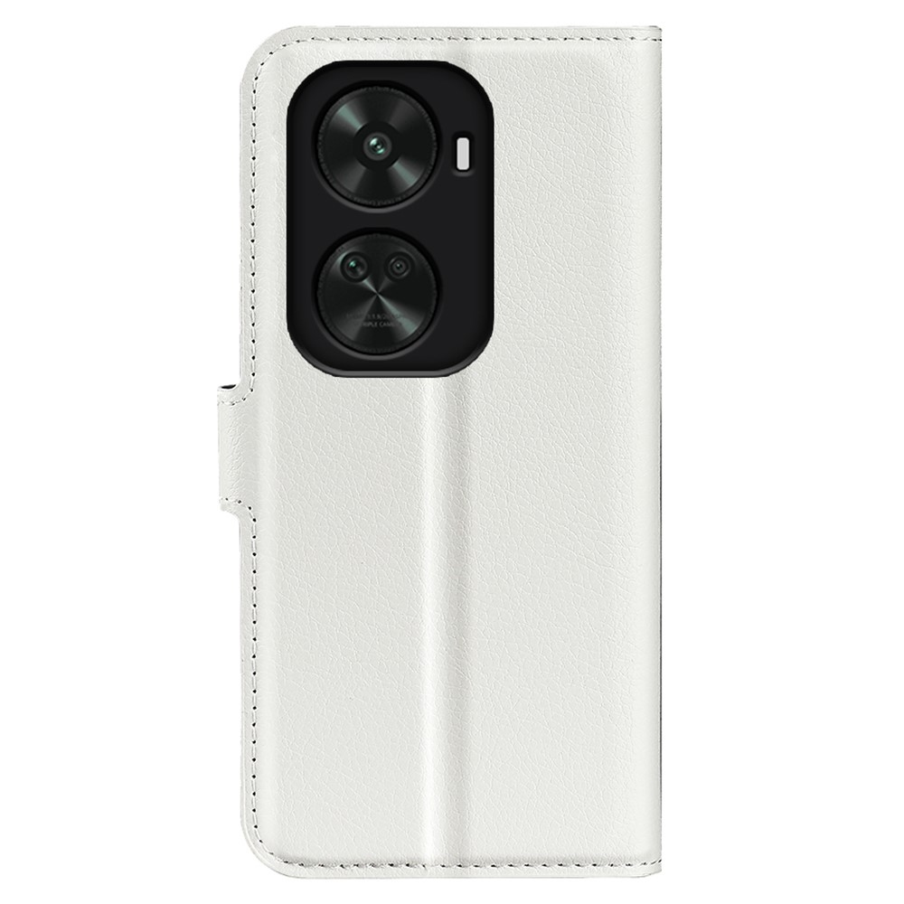 Litchi knížkové pouzdro na Huawei Nova 12 SE - bílé
