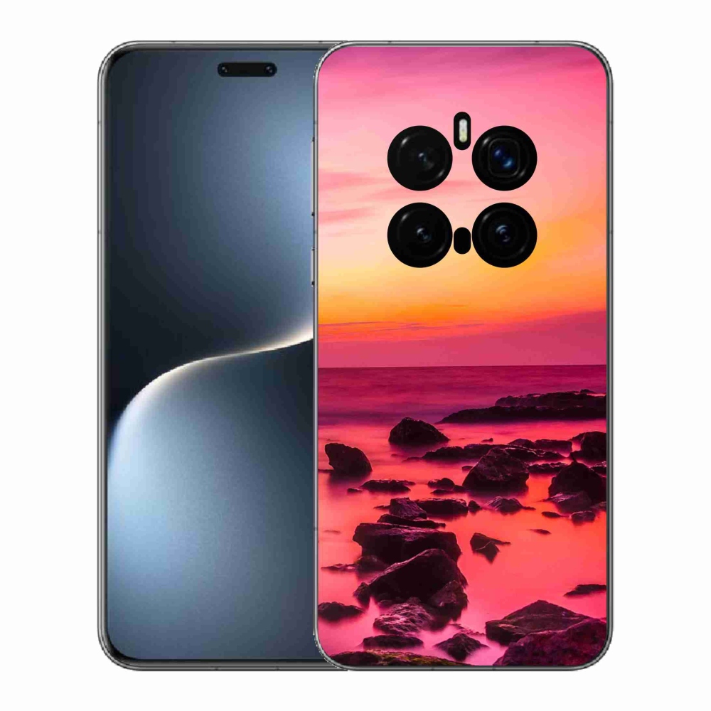 Gelový kryt mmCase na Honor Magic 7 Pro 5G - moře a záře