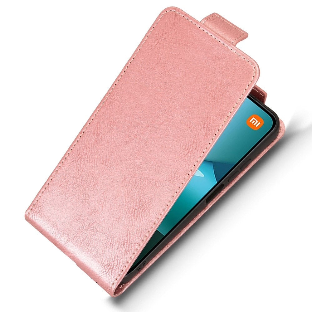 Vert flipové pouzdro na Xiaomi Redmi 15C 4G (171mm)/Poco C85 4G (171mm) - růžovozlaté