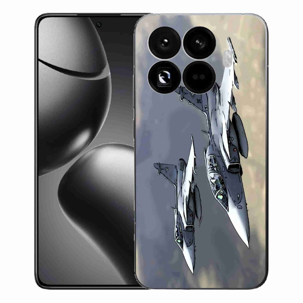 Gelový kryt mmCase na Xiaomi 15T Pro - stíhačky
