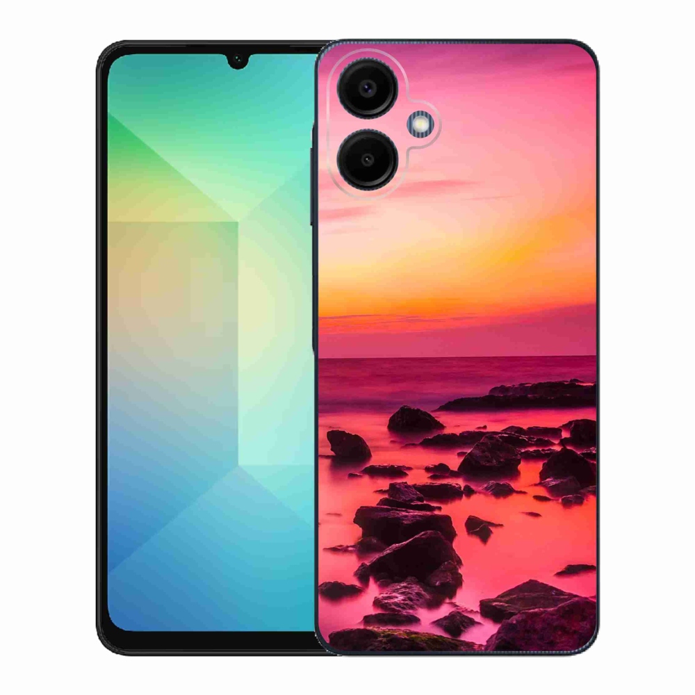 Gelový kryt mmCase na Samsung Galaxy A06 4G - moře a záře