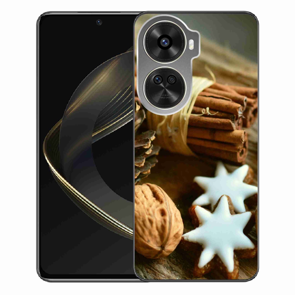 Gelový kryt mmCase na Huawei Nova 12 SE - skořice a perníčky