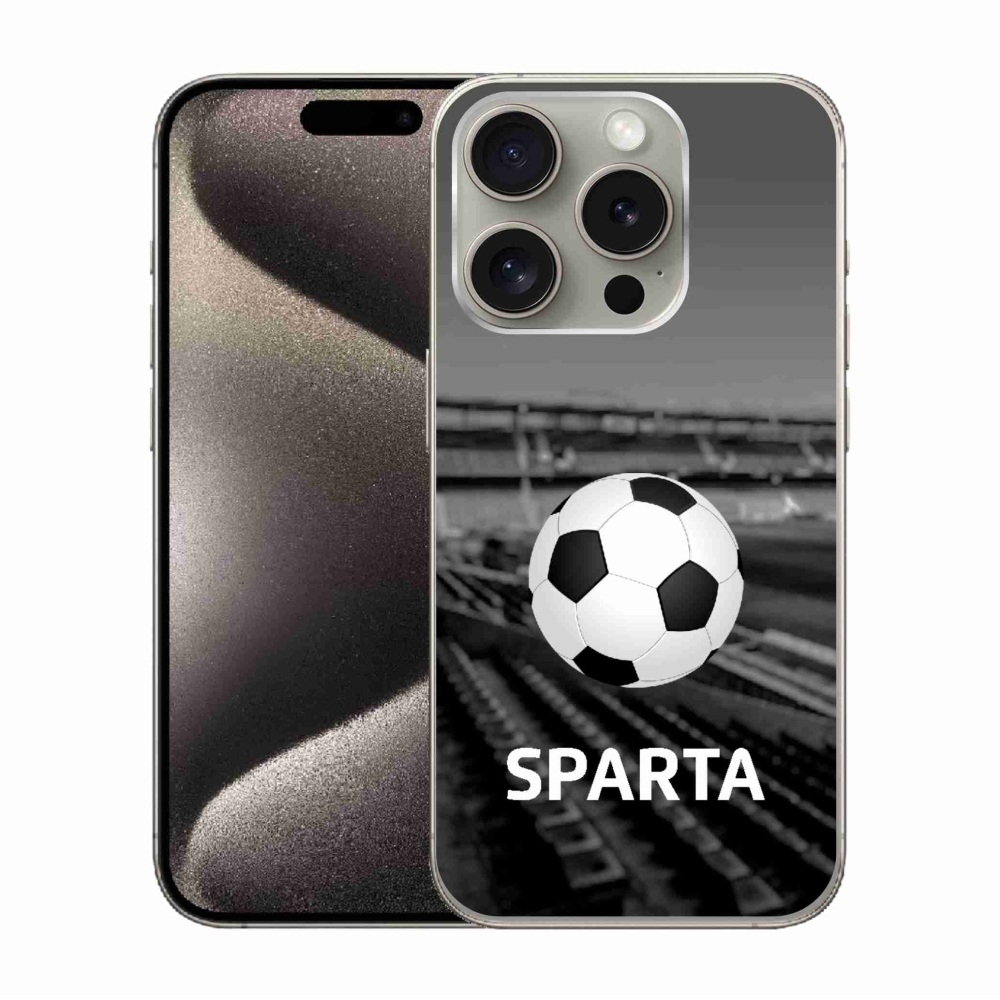 Gelový kryt mmCase na iPhone 15 Pro - sparta 2
