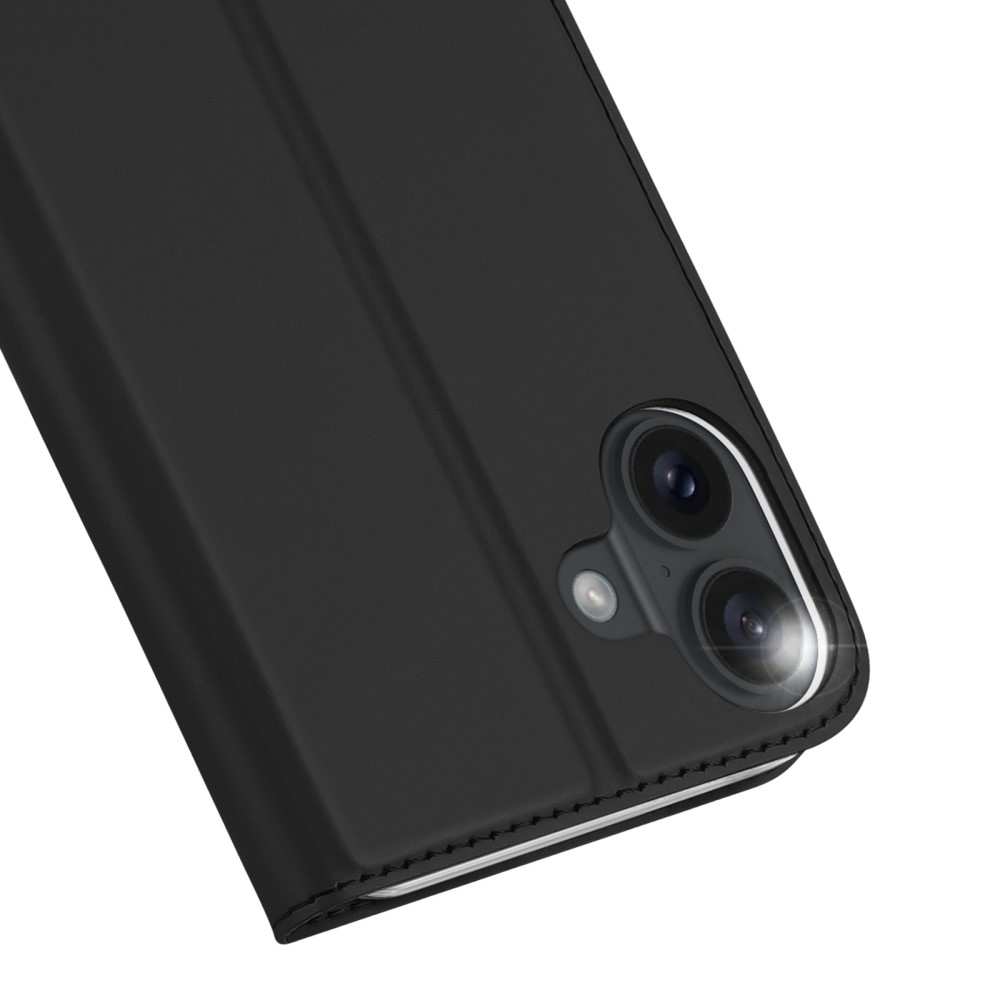 DUX knížkové pouzdro na iPhone 16 Plus - černé