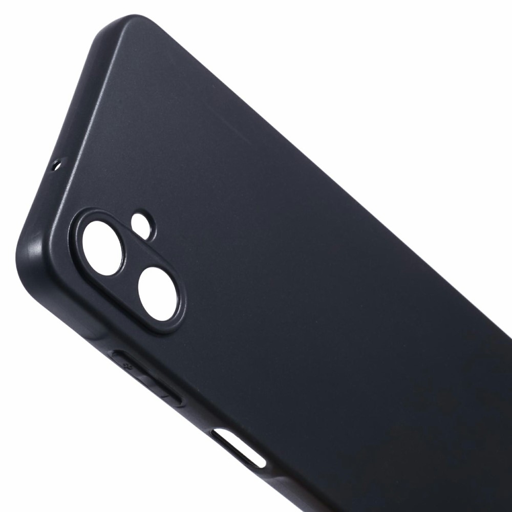 Matný gelový obal na Samsung Galaxy A06 4G - černý