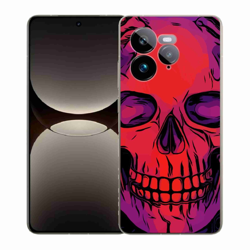 Gelový kryt mmCase na Realme GT 7 Pro 5G - lebka