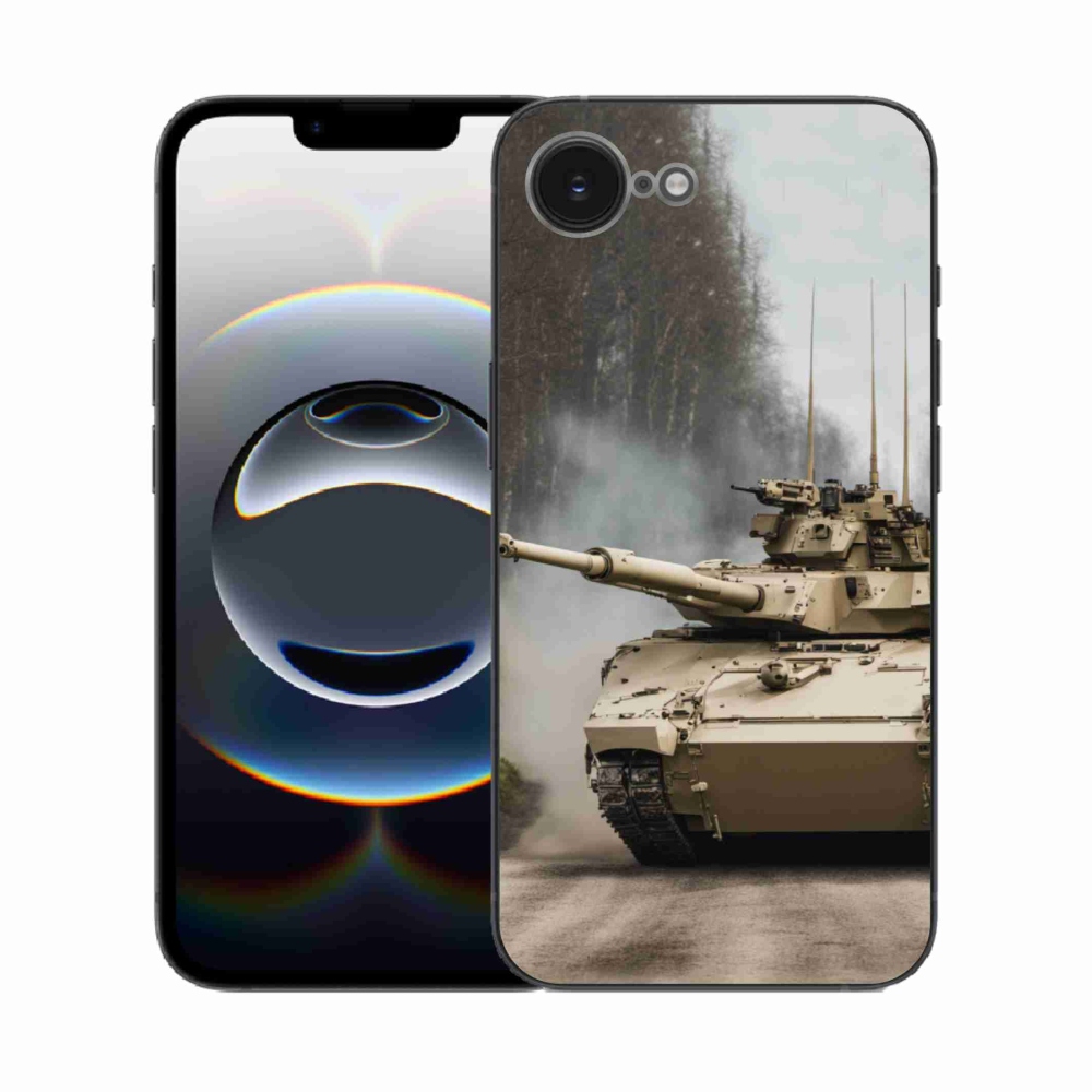 Gelový kryt mmCase na iPhone 16e - tank 1