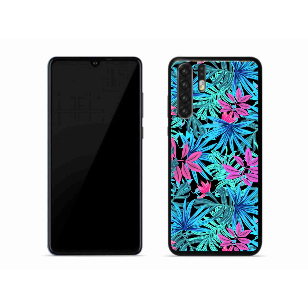 Gelový kryt mmCase na mobil Huawei P30 Pro - květiny 3