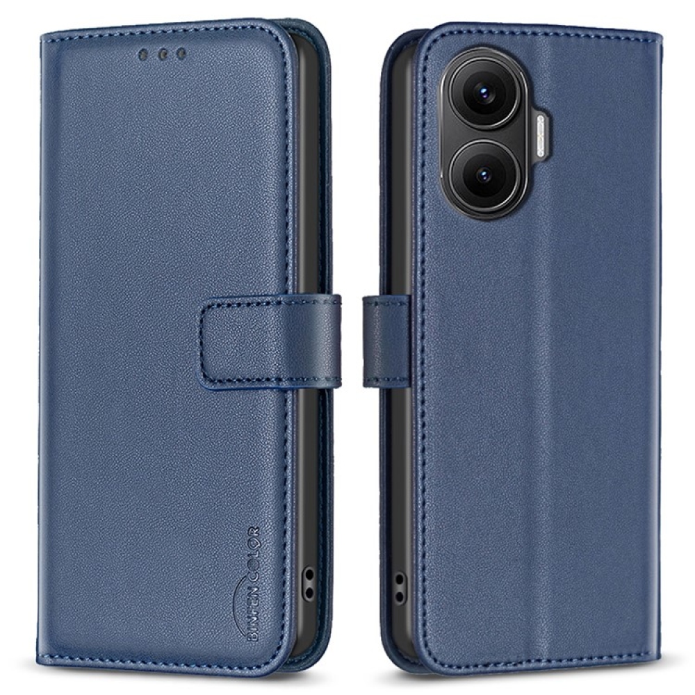 BNF knížkové pouzdro na Xiaomi Poco F7 5G - modré