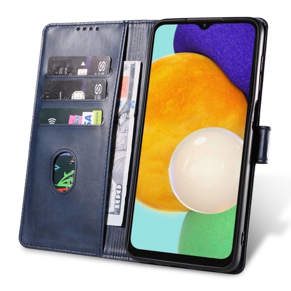 Closure knížkové pouzdro na Samsung Galaxy A26 5G - modré