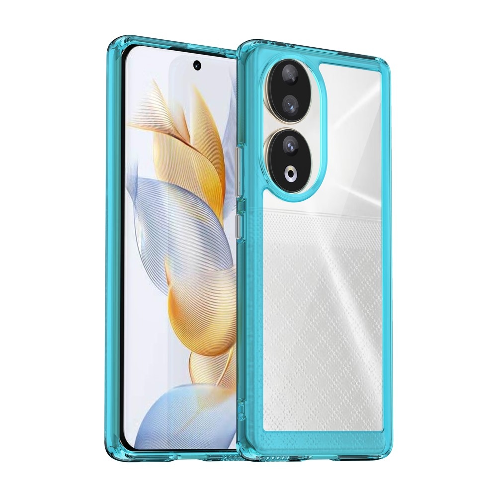 Gelový obal s pevnými zády na Honor 90 - modrý