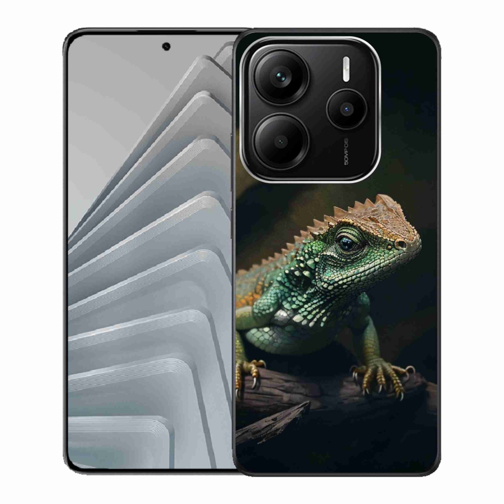 Gelový kryt mmCase na Xiaomi Redmi Note 14 5G - ještěr