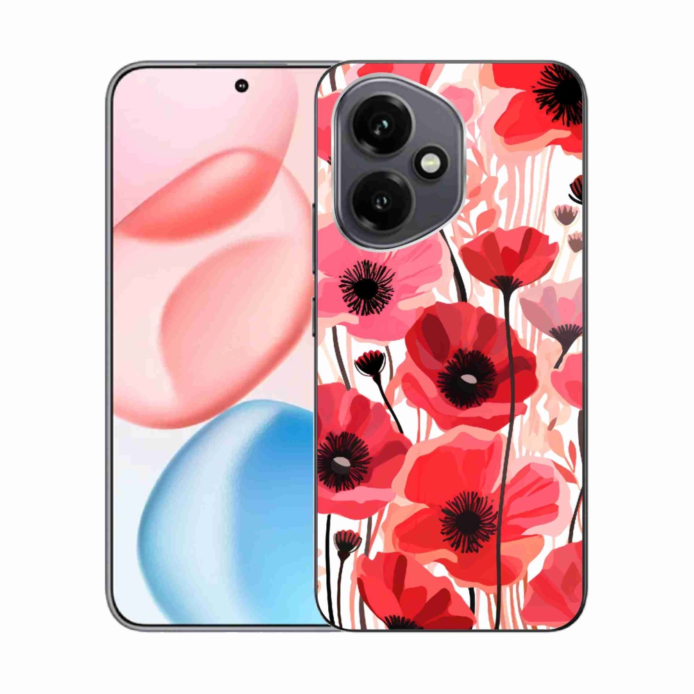 Gelový kryt mmCase na Honor 400 - vlčí mák 1