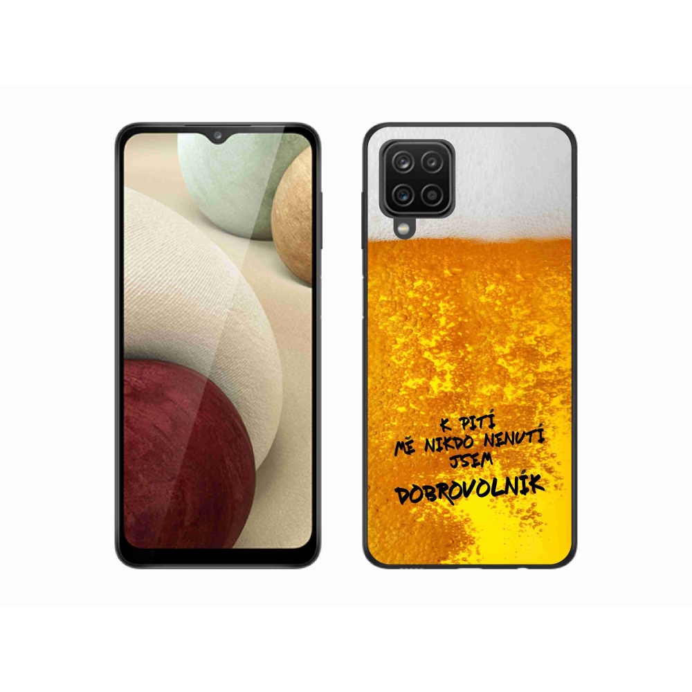 Gelový kryt mmCase na Samsung Galaxy M12 - pivní motiv 4